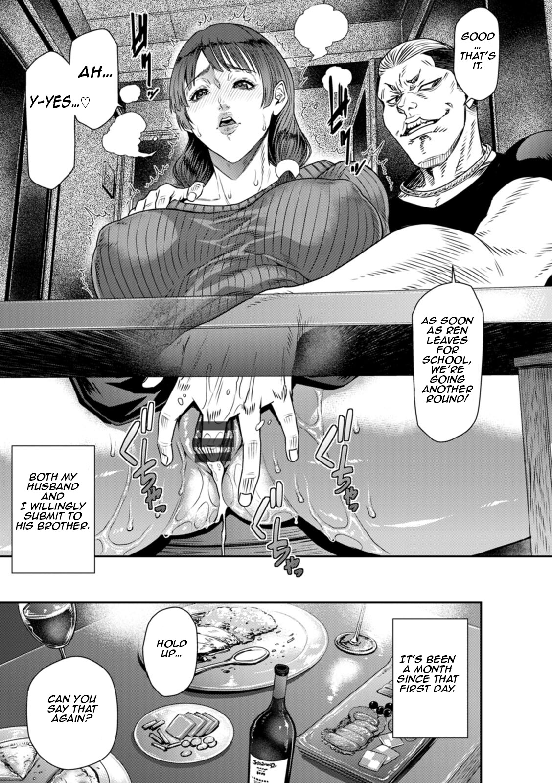 Hentai Manga Comic-To Be Embraced by My Brother-in-Law and Turned into His Breeding Bitch-Read-5